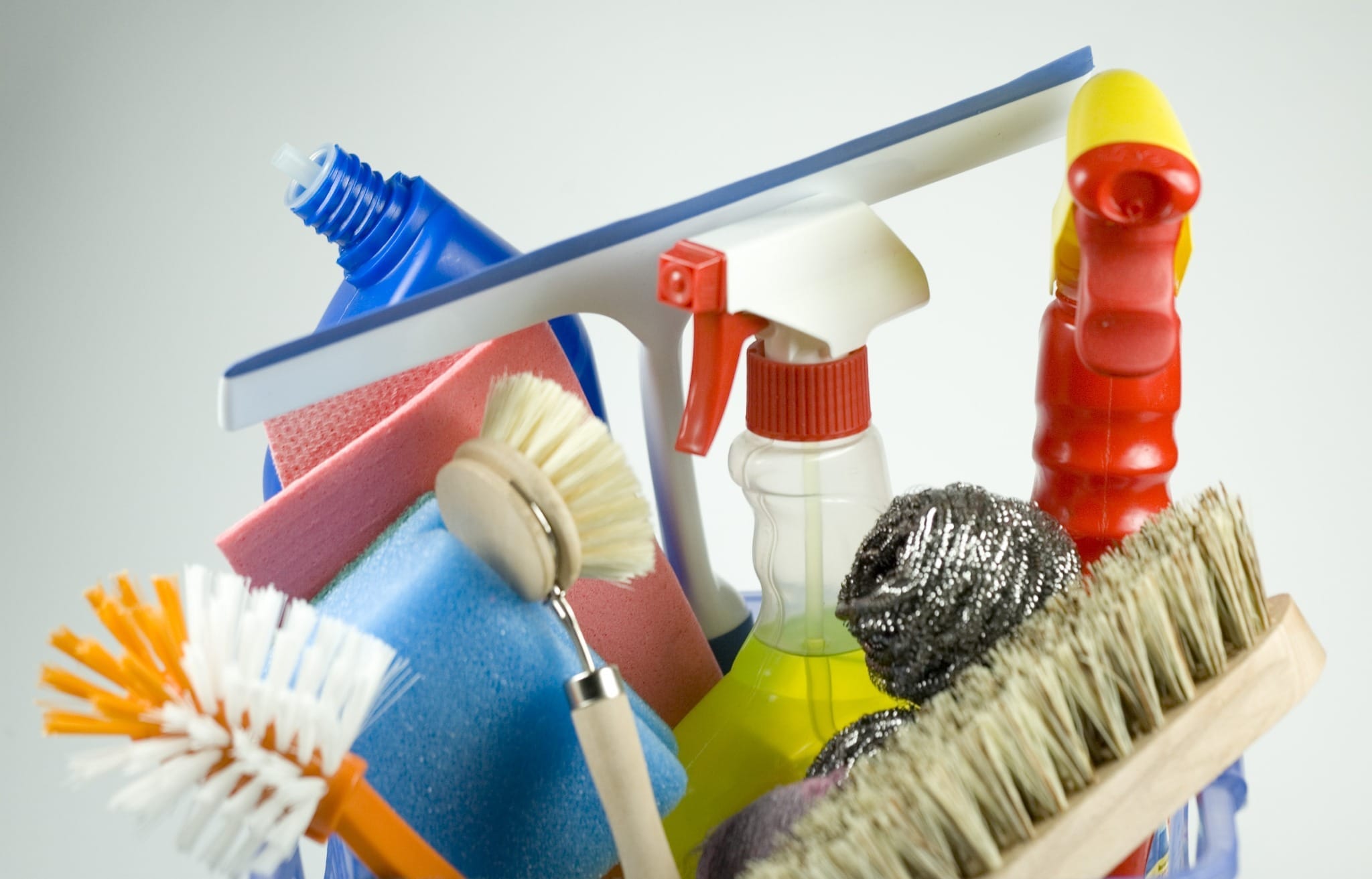 house cleaning supplies